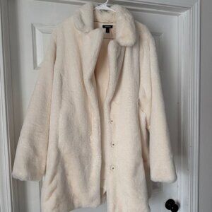 TORRID FAUX FUR COAT